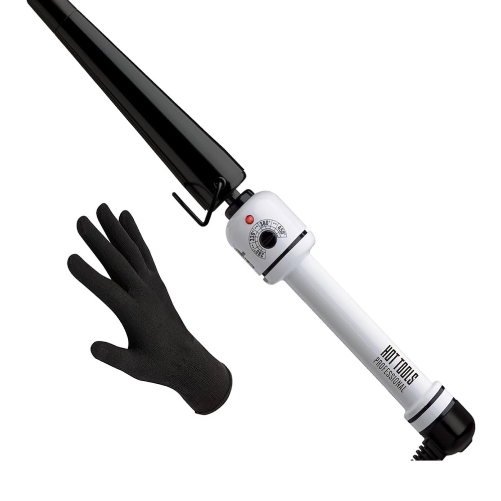 Professional Black and White Curling Wand